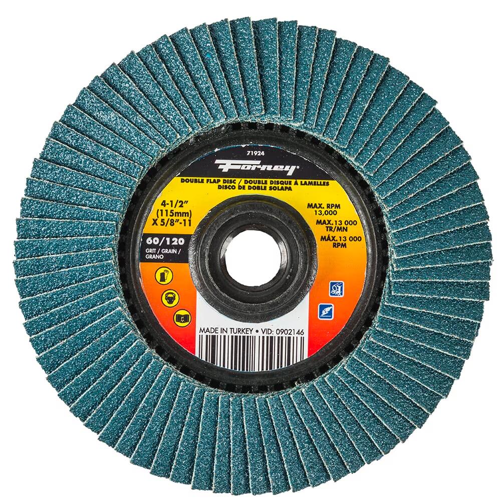 Rental store for DOUBLE-SIDED FLAP DISC, 60 120 GRIT in Grove OK
