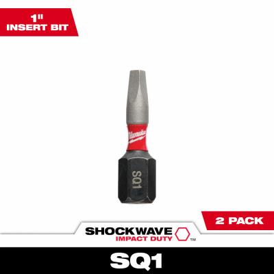 Rental store for Shockwave  1 Square Insert Bit, 1 In., 2 in Grove OK