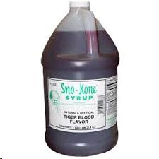 Rental store for SNO-CONE SYRUP TIGER BLOOD in Grove OK